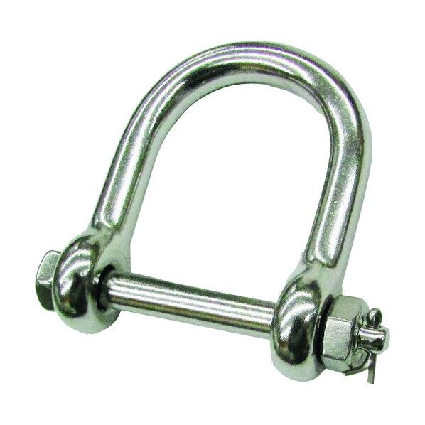 ステンレス ワリピン式ワイドネジシャックル 呼び12mm SBW-12 316 1点