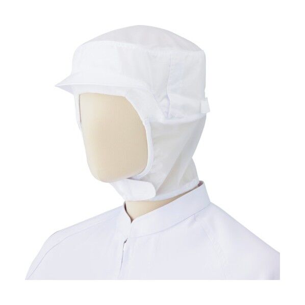 キャップ 食品産業向け メッシュタイプ ホワイト フリー SC03W 1点