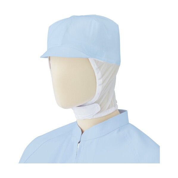 安全 食品キャップ SC01B ブルー フリー SC01B-F 1点