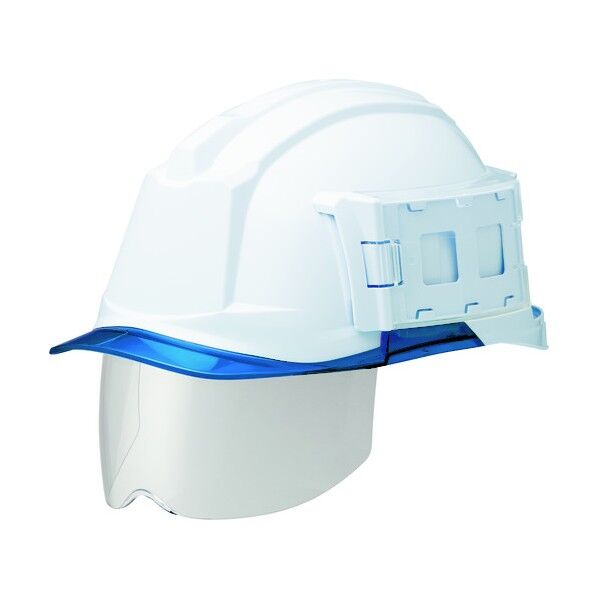 IDケース付ヘルメット(ワイドシールド面付) IDケース・ワイドシールド付