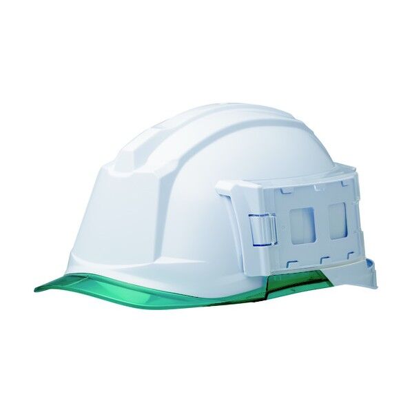 ミドリ安全 IDケース付ヘルメット SC－19PCL－ID RA3 α ホワイト/グリーン 293 x 227 x 148 mm SC-19PCL-ID-RA3-ALPHA-W/GN 1個