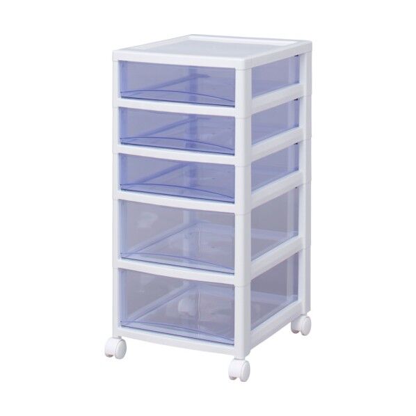 スーパークリアチェスト 浅型+深型引き出しタイプ