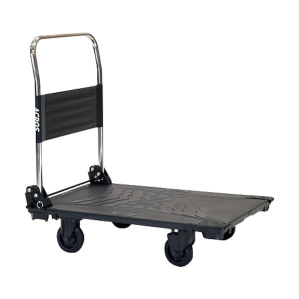 運搬台車アクロス 静音キャスタータイプ SCー9060CA SC-9060CA-BL 1点