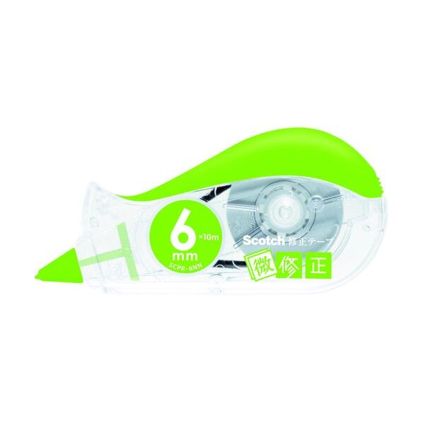 スコッチ(R)修正テープ本体 微修正 SCPD-6NN 1個