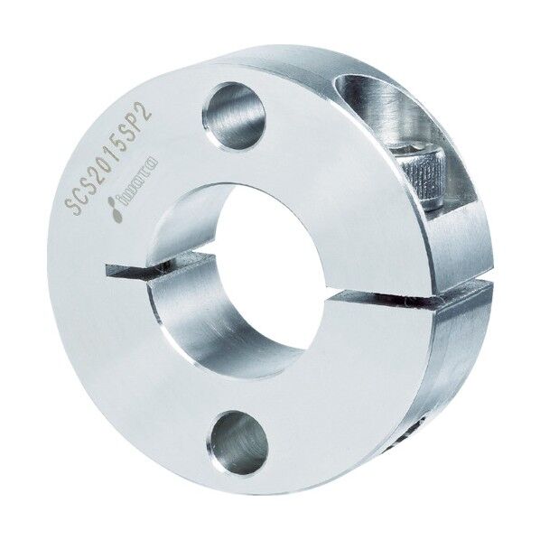 スタンダードスリットカラー2穴付SUS 33 x 33 x 12 mm SCS1512SP2 1