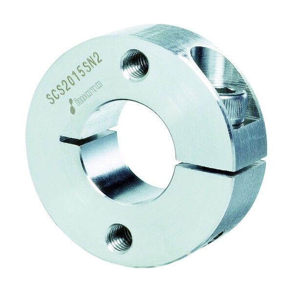 スタンダードスリットカラー2ネジ穴付SUS 45 x 45 x 15 mm SCS2015SN2 1