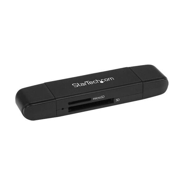 STARTEC.COM社 USBカードリーダー/USB-C & USB-A/SD & MicroSD/2スロット SDMSDRWU3AC 1個