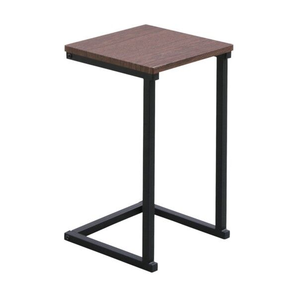 サイドテーブル ブラウンオーク/ブラック SDT-29 1台