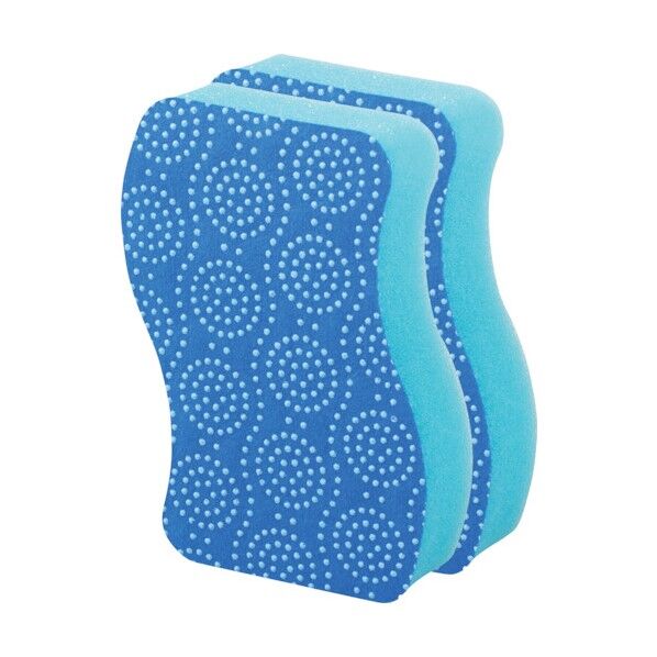 スコッチ・ブライト スクラブドット清潔スポンジ2個パック(ブルー) SDS-02KB2PM 1点