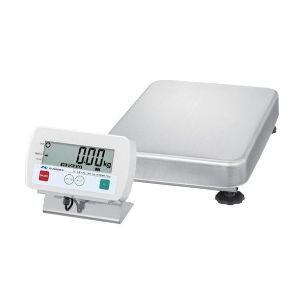 防塵･防水デジタル台はかり 検定付 地区3区(関東･中部･関西中国地区) 79 x 46 x 31 cm SE-30KBM-K 1