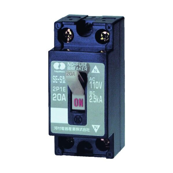 分岐回路用ノーヒューズブレーカ SE 2P1Eタイプ