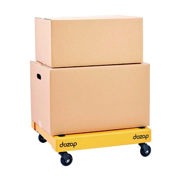 SEL組立式台車dozop イエロー SEL-1 1台