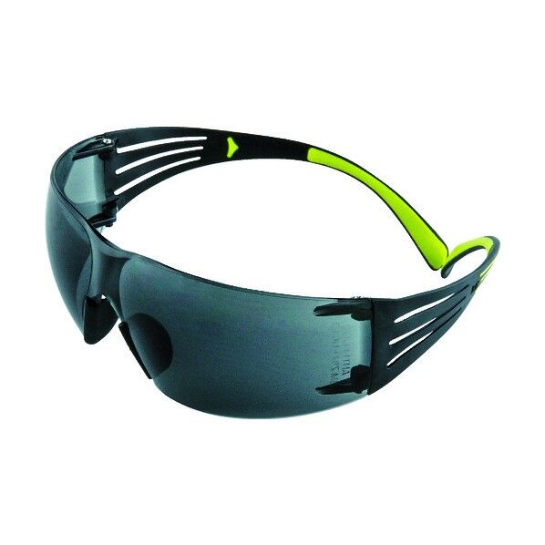 保護めがね セキュアフィット(TM) グレー SF402AF 1個