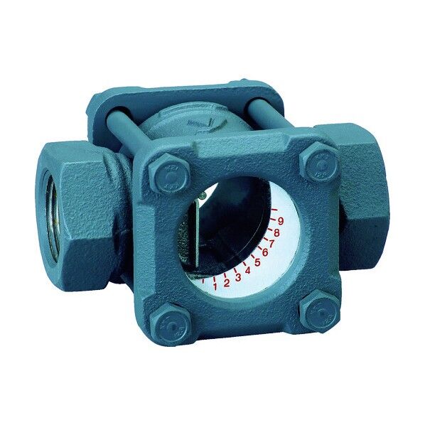 ヨシタケ フラップ式サイトグラス15A 125 x 125 x 75 mm SF-1S-15A...