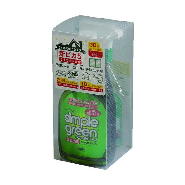 ムラテックKDS シンプルグリーン新ピカ5 SGN-500RSET5 1点