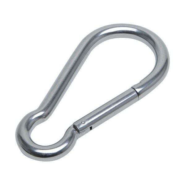 スガツネ (110053154)ステンレス鋼製カラビナ SG-KA2451-14-180 1点...