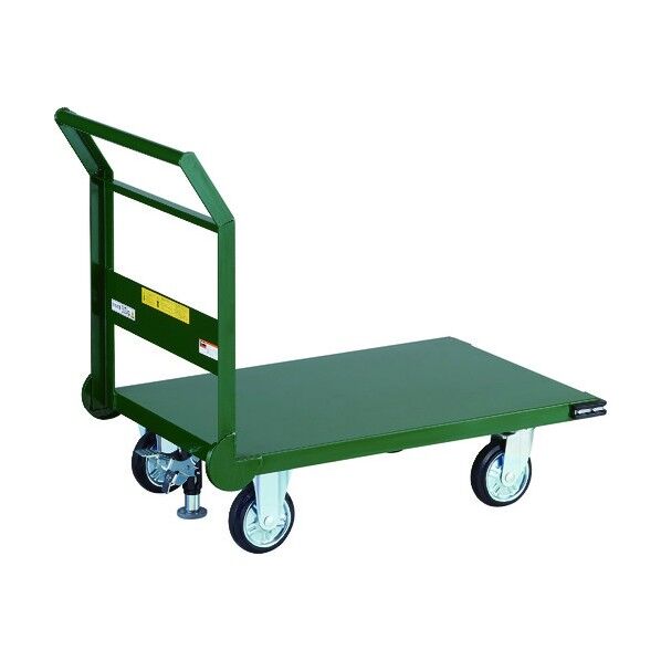 鋼鉄製運搬車(固定ハンドルタイプ) ストッパー付