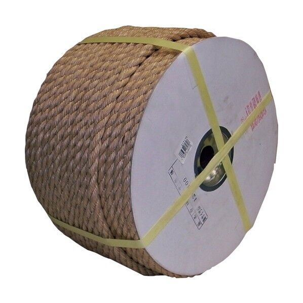 麻(サイザル)ロープドラム巻 12mm×100m 1巻