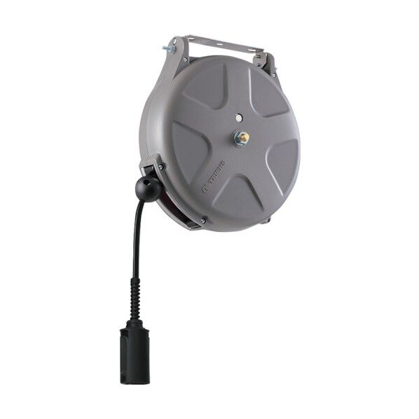 黒ウレタンエアーホースリール 内径6.5mm×10m(黒ホース) SHS-210BA 1台