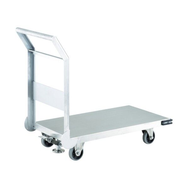 ステンレス鋼板運搬車(固定ハンドルタイプ) ストッパー付