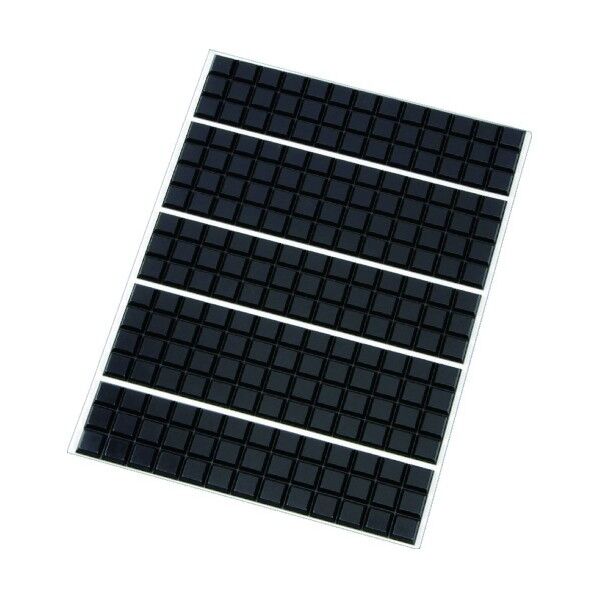 防振材 戸当たりクッションゴム バンポン SJ5008 黒 R 便利グッズ（文具・OA機器） SJ5008 BLA R 221個