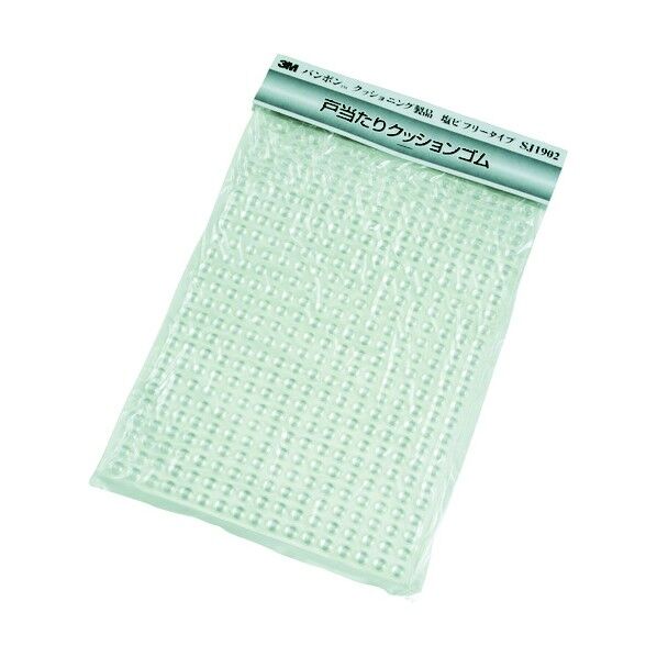 防振材 戸当たりクッションゴム バンポン SJ1902 透明 R 便利グッズ(文具・OA機器) SJ1902 CLE R 408個