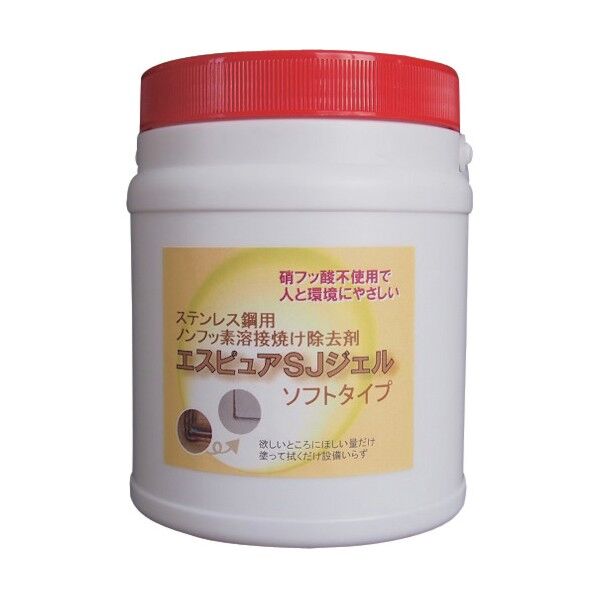佐々木化学 佐々木化学 ステンレス溶接焼け除去剤 エスピュアSJジェル(低粘度タイプ)1kg 160 x 160 x 180 mm SJJEL(SOFT)1000G 1個...