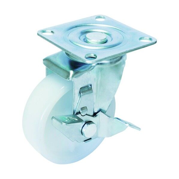 産業用キャスターＳ付自在車１００径ナイロン車輪