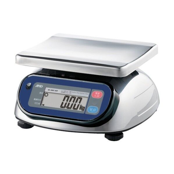 Ａ＆Ｄ　防水型デジタル台はかり　１５０ｋｇ／２０ｇ SE150KBL≪お取寄商品≫≪代引不可≫
