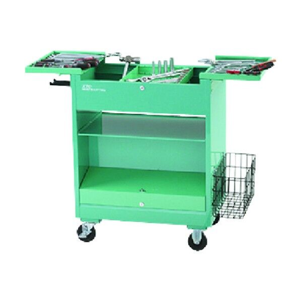 整備用工具セット 大型車整備用工具セット グリーン 間口700×奥行450×高さ890mm SK304 1S