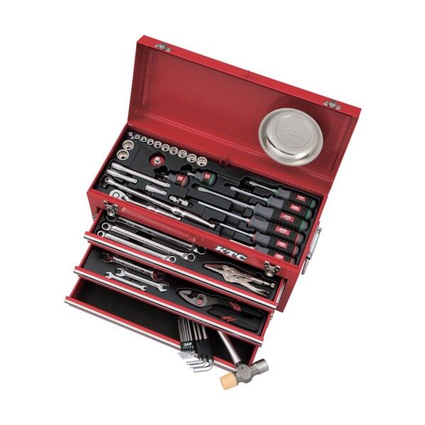 インチセット(3段3引出し) レッド SK35421BX 1ケース