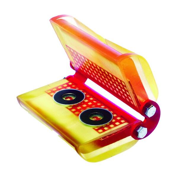 ベルトスリング用コーナーパッド(外れ止め・マグネット付)