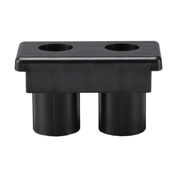 サンコー プラスチックフェンス用ジョイントST-2 805973 ブラック SK-805973-BK 1点