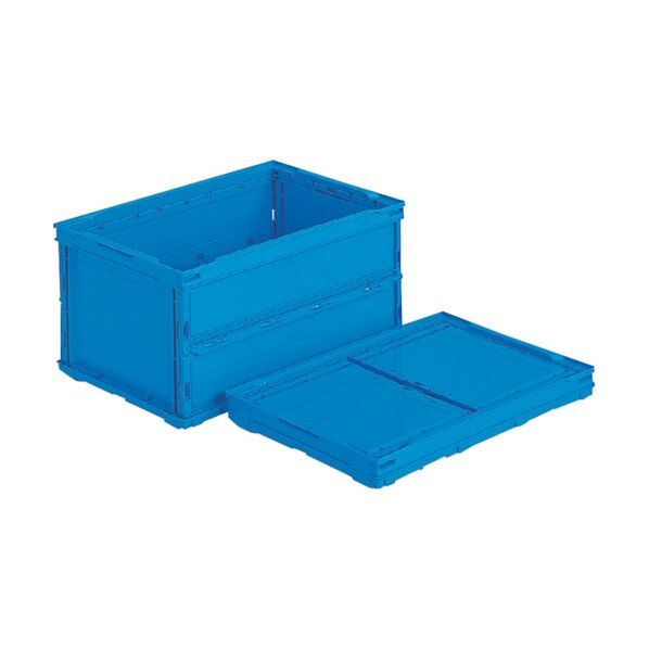 折りたたみコンテナー 558520 ペタンコOー40Bブルー SK558520 1点