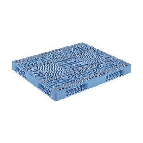 プラスチックパレット 812089 R4ー1012ー3 ライトブルー