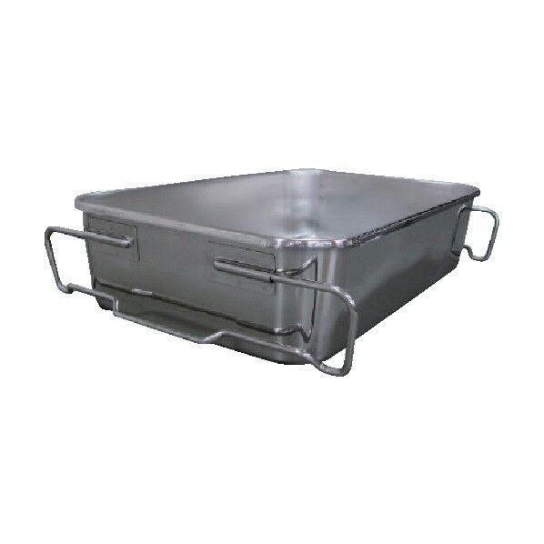 18-8給食バット運搬型Fタイプ 402 x 618 x 145 mm SH-6038-BSF 1