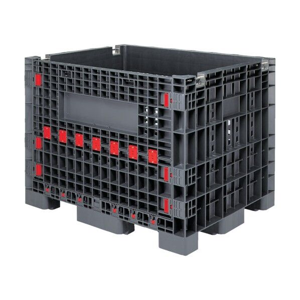 ※法人専用品※サンコー 大型部品用通い箱 290003 コンパレッター#1200グレー SK-CP1200-GL 1点