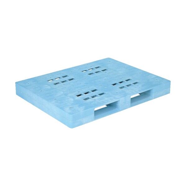 プラスチックパレット 816317 D-1114Fライトブルー