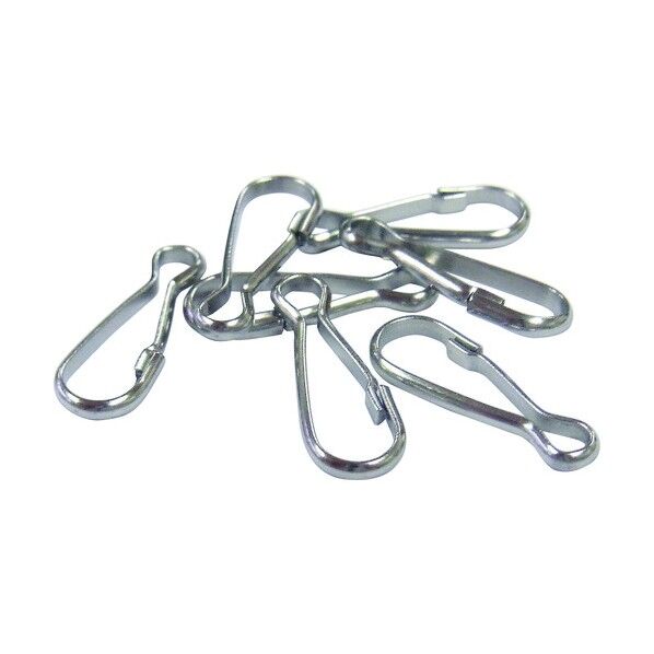 ステン甲丸スナップ 参考使用荷重1kg SKS-108 研磨 ロールペーパー 500個