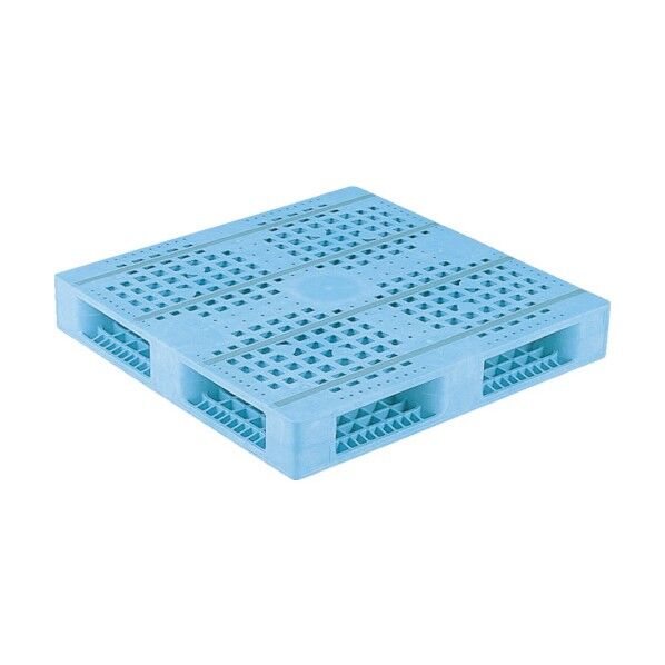プラスチックパレット 810008 R4-1010F青