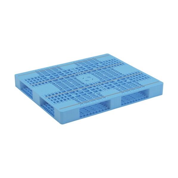 プラスチックパレット 812211 R4-1012-6 ライトブルー