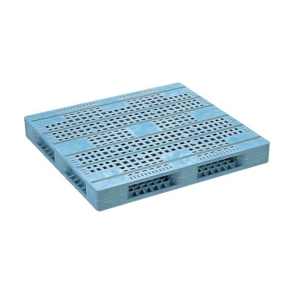 プラスチックパレット 813201 R4-1112F青
