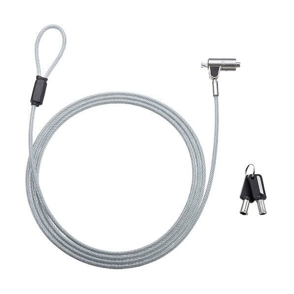 nanoスロット対応セキュリティワイヤー・シリンダ錠