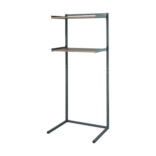 IRIS 250406 スチールランドリーラック ブラウン 543 x 998 x 63 mm SLR-640-BR 1個