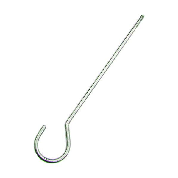 ステンレス ネジ付ロングSカン 線径6mm全長1500mm SLS-6-1500 1点