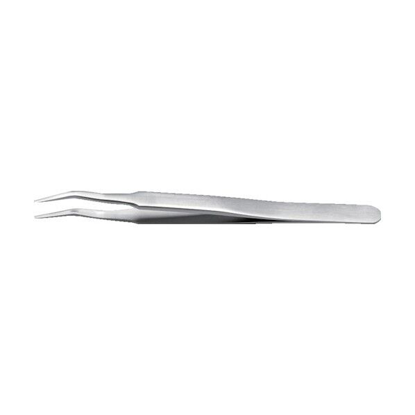 idealtek社 耐酸耐磁ステンレスSMDピンセット 120mm 35°先曲タイプ SM107-SA-1-IT 1点