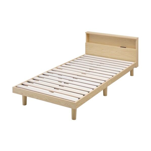 103725 すのこベッドS ナチュラル SNB-S-N 1点