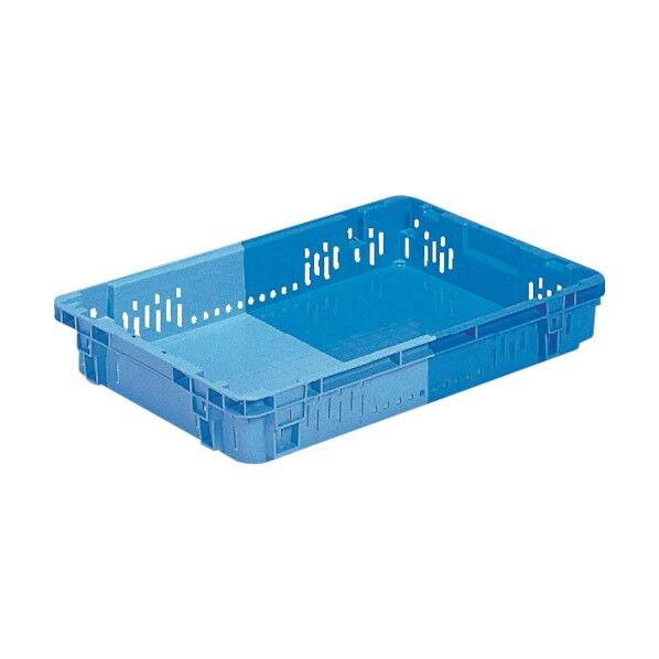 SNコンテナー 102208 C#21ー2(水抜孔無)青/青 SNC21-2-BL/BL 1点