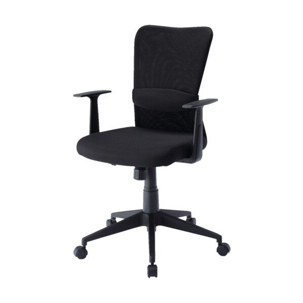 チェアメッシュタイプ肘あて付き