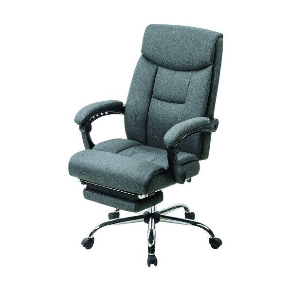 オットマン収納ファブリックチェア